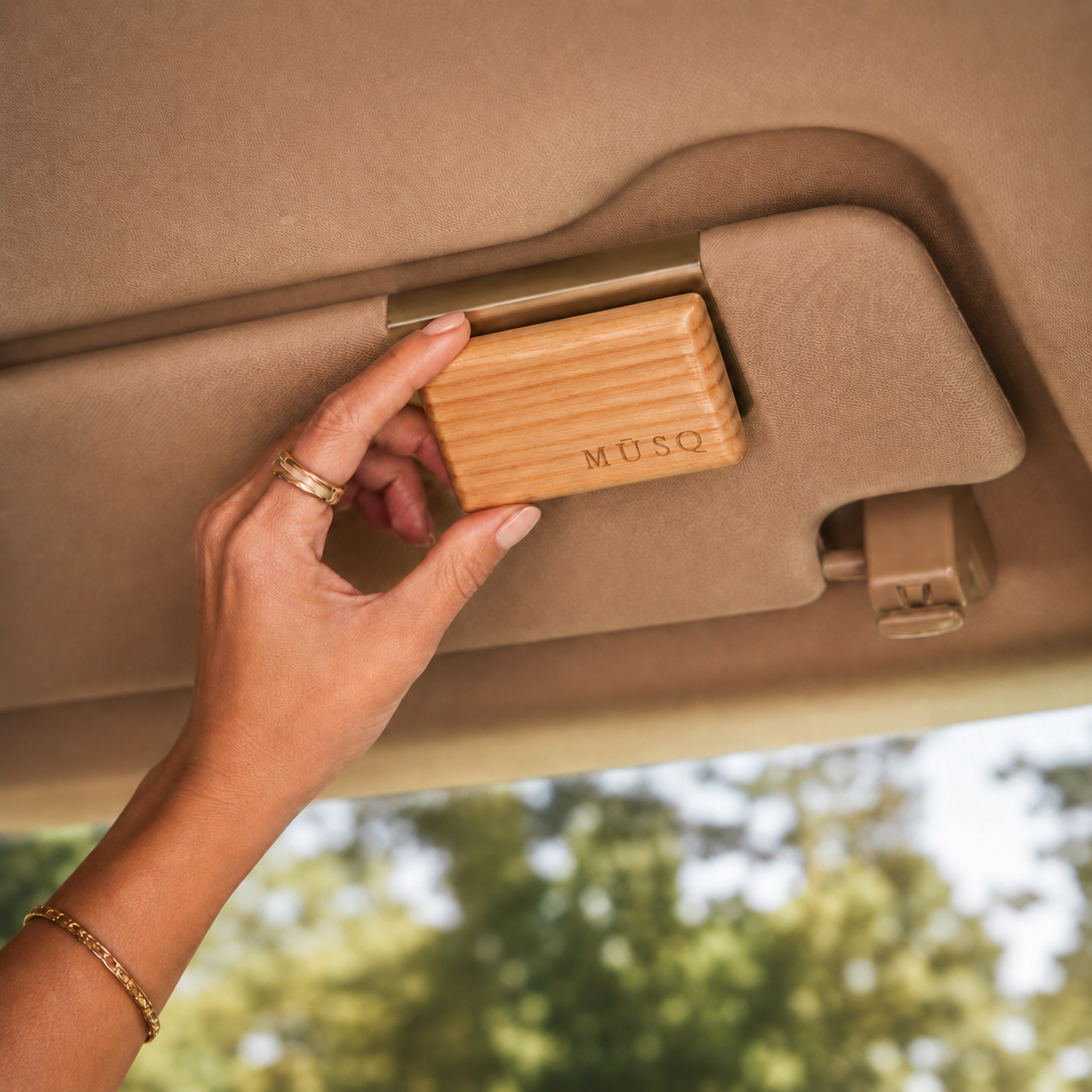 Pine Wood Car Fragrance Device